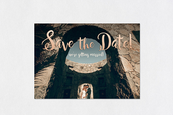 Save the Date | Our Classy Wedding in Wedding Templates - product preview 3
