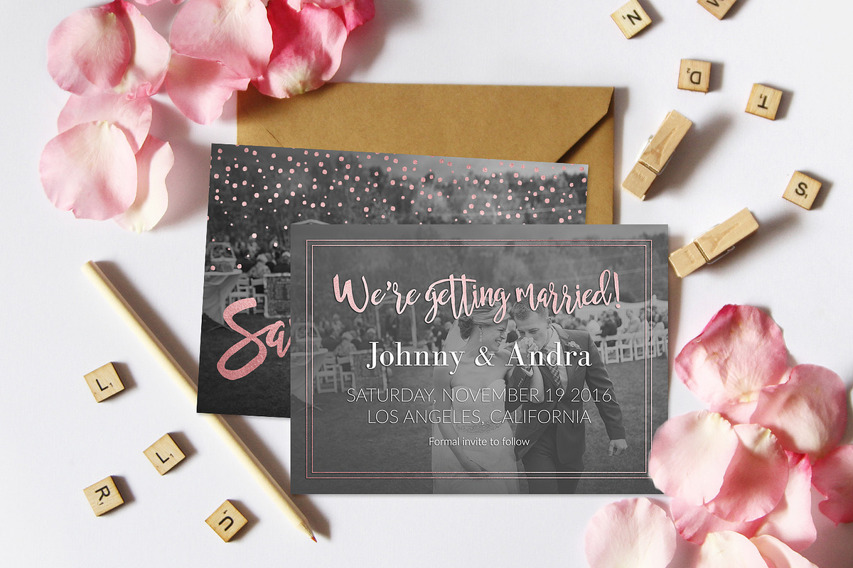 Save the Date | Zen Mode in Wedding Templates - product preview 8