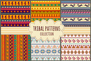 Tribal seamless patterns