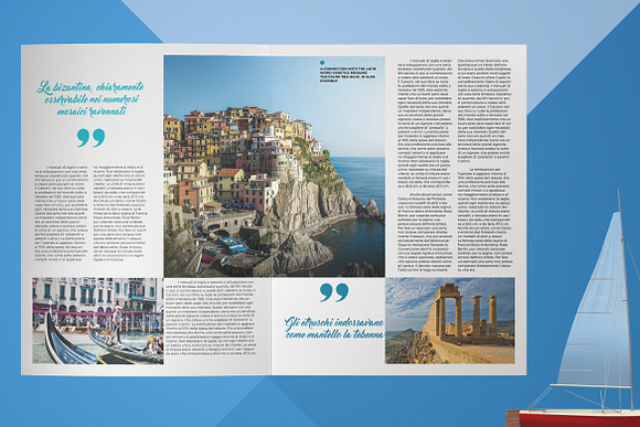 Travel Magazine in Magazine Templates - product preview 7