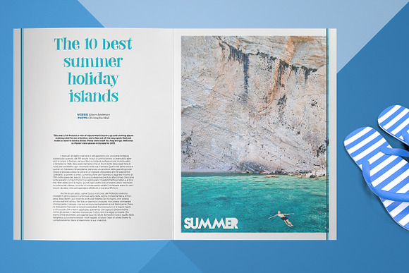 Travel Magazine in Magazine Templates - product preview 9