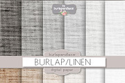 Burlap linen grey beige digitalpaper