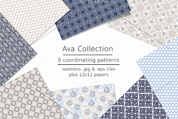 Ava Collection - vector & jpgs
