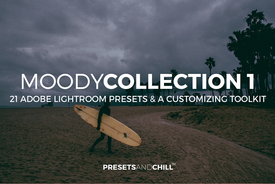 MOODY COLLECTION 1 - Adobe Lightroom in Photoshop Plugins - product preview 8