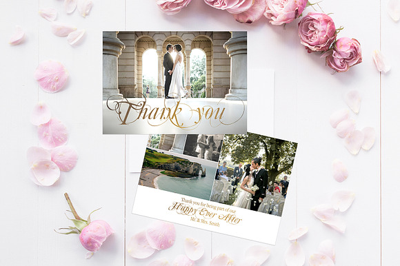 Wedding Thank You | Golden Days in Wedding Templates - product preview 2