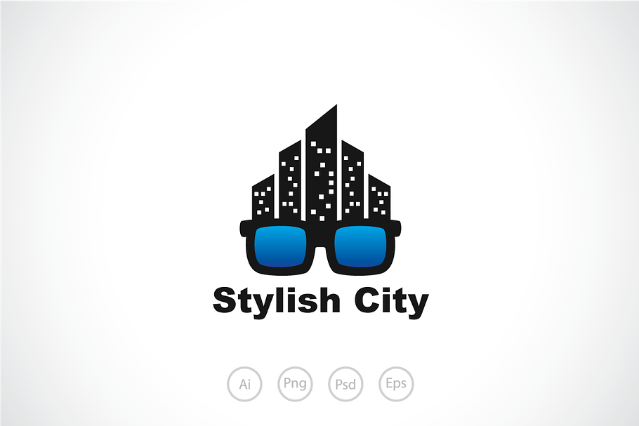 Stylish City Logo Template in Logo Templates - product preview 8