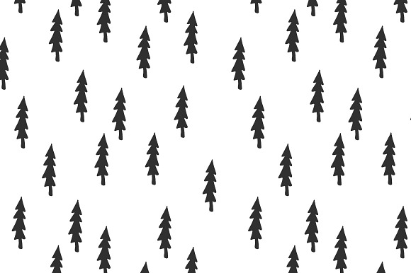 Trees pattern collection in Patterns - product preview 2
