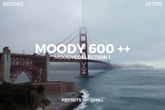 MOODY COLLECTION 1 - Adobe Lightroom in Photoshop Plugins - product preview 3