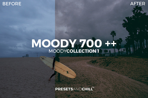 MOODY COLLECTION 1 - Adobe Lightroom in Photoshop Plugins - product preview 4