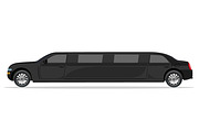 black limousine, design element