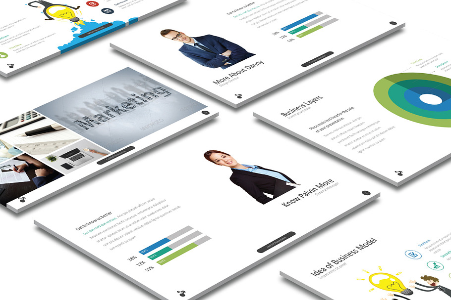 Corpitch Business Template HUGE OFF in PowerPoint Templates - product preview 8