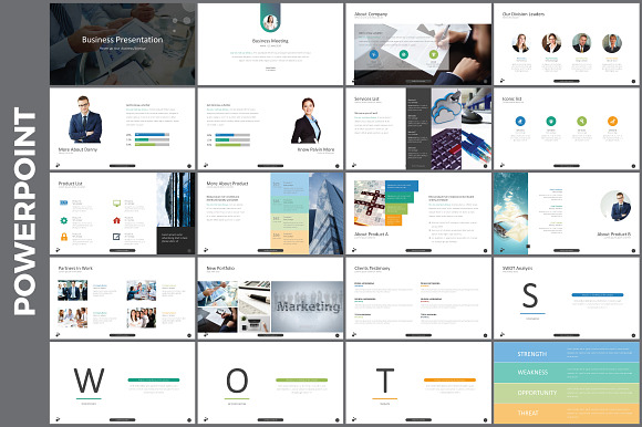 Corpitch Business Template HUGE OFF in PowerPoint Templates - product preview 2