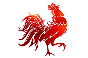 Red Rooster as symbol for 2017