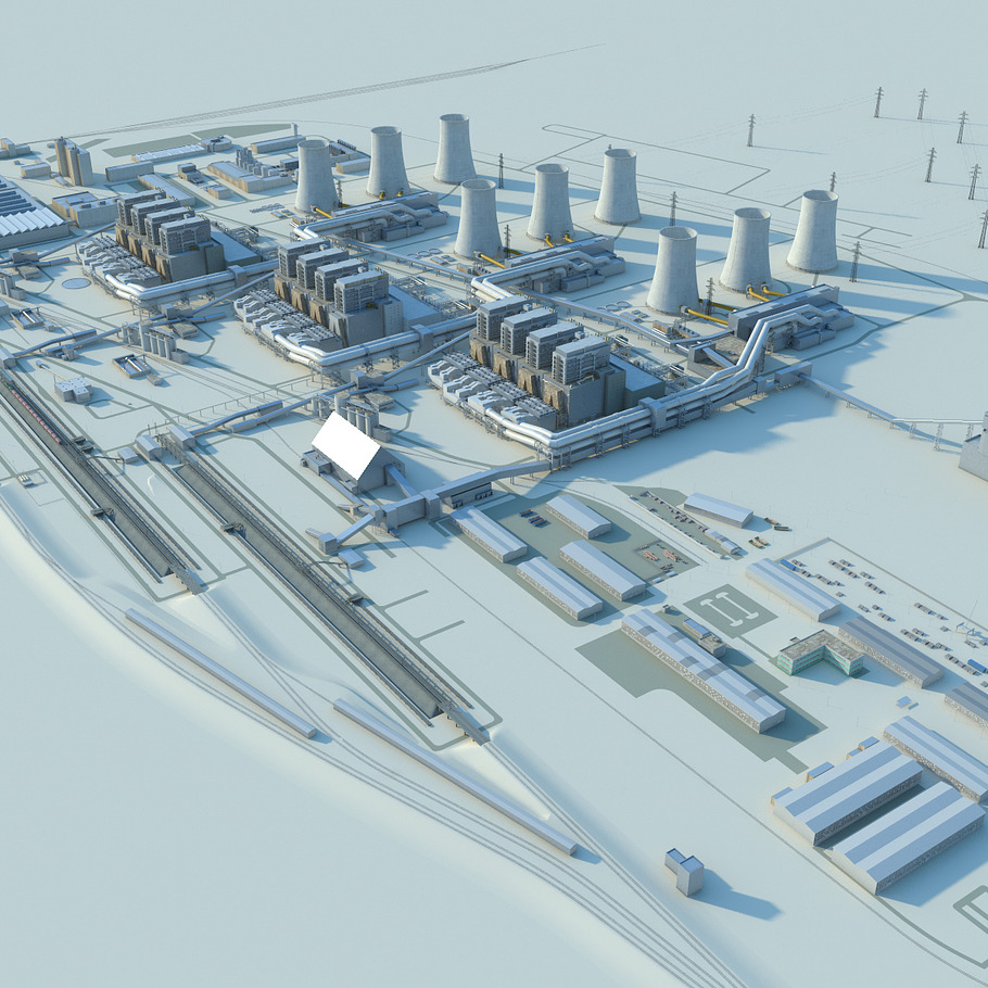 Power plant in Architecture - product preview 1