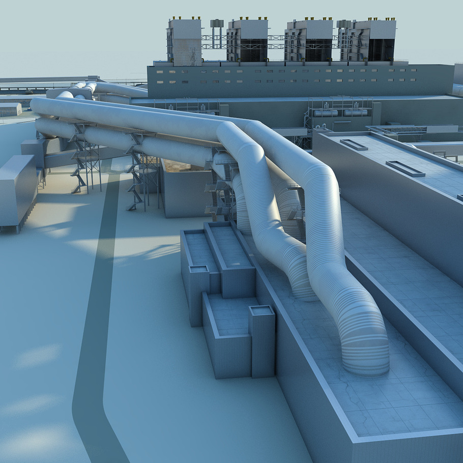 Power plant in Architecture - product preview 13