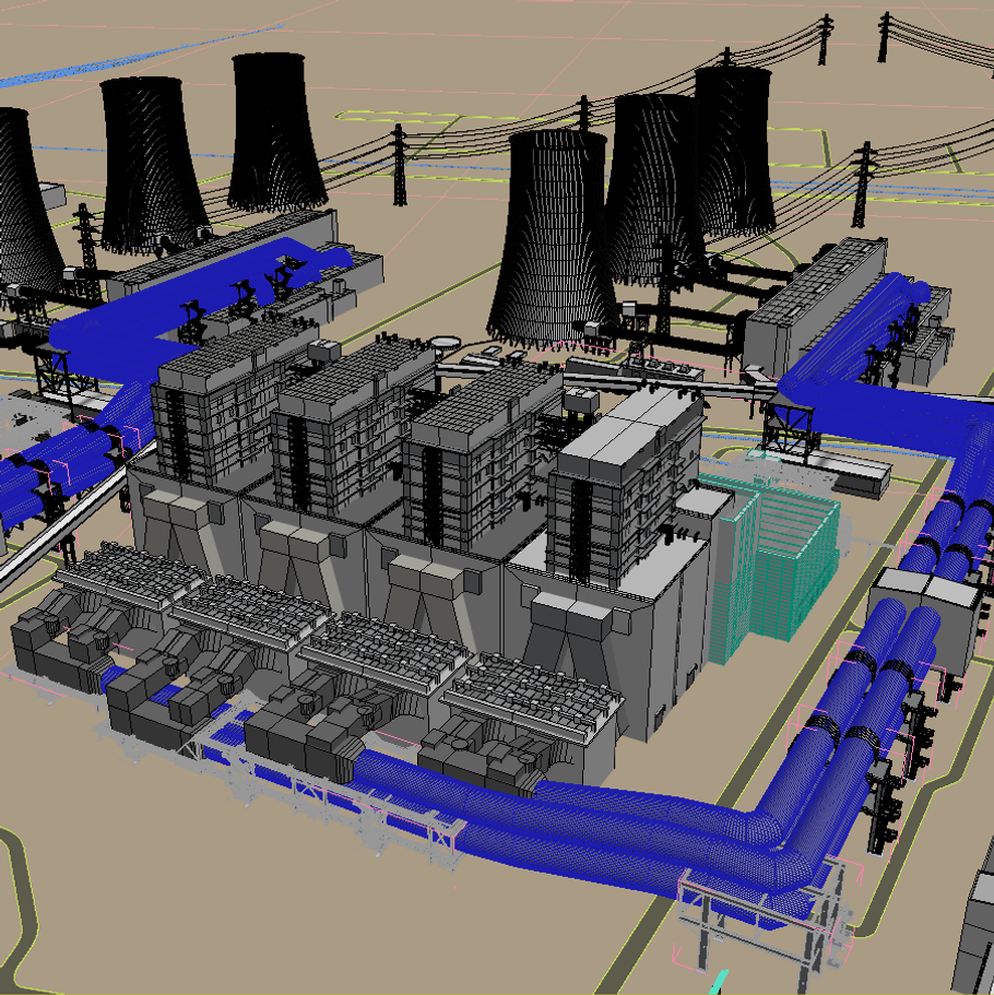 Power plant in Architecture - product preview 19