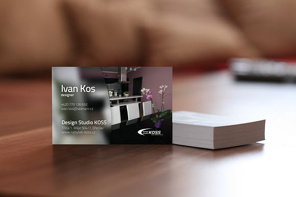 Depth 2 — Business Card Mock-Up in Print Mockups - product preview 2