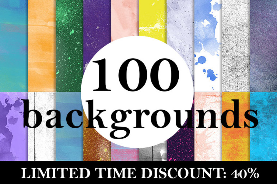 BACKGROUND PACK (100) - 40%OFF