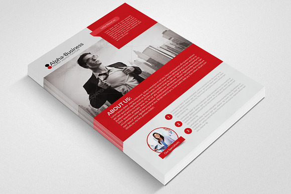 Marketing Consulting Business Flyer in Flyer Templates - product preview 1