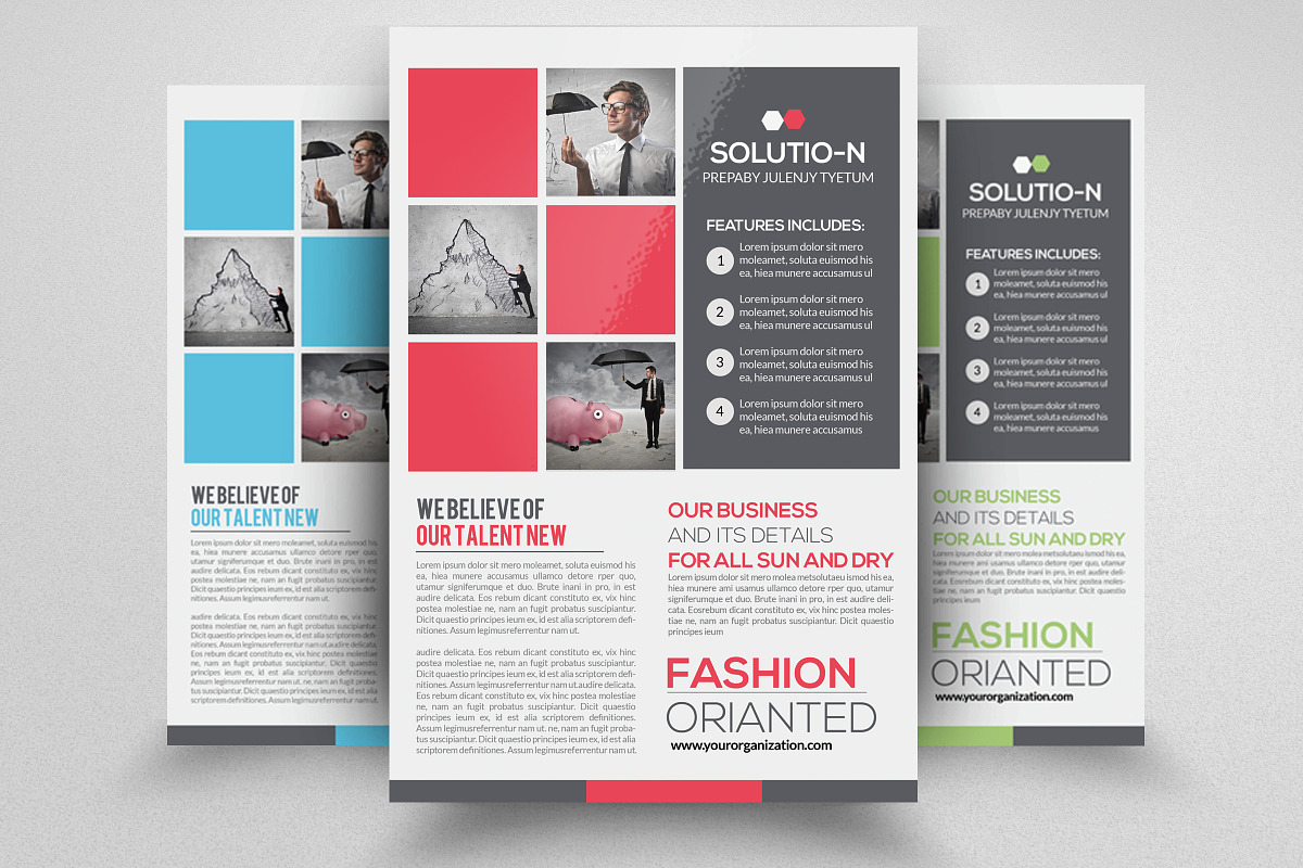 Corporate Strategy Business Flyer in Flyer Templates - product preview 8