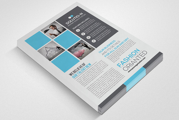 Corporate Strategy Business Flyer in Flyer Templates - product preview 1