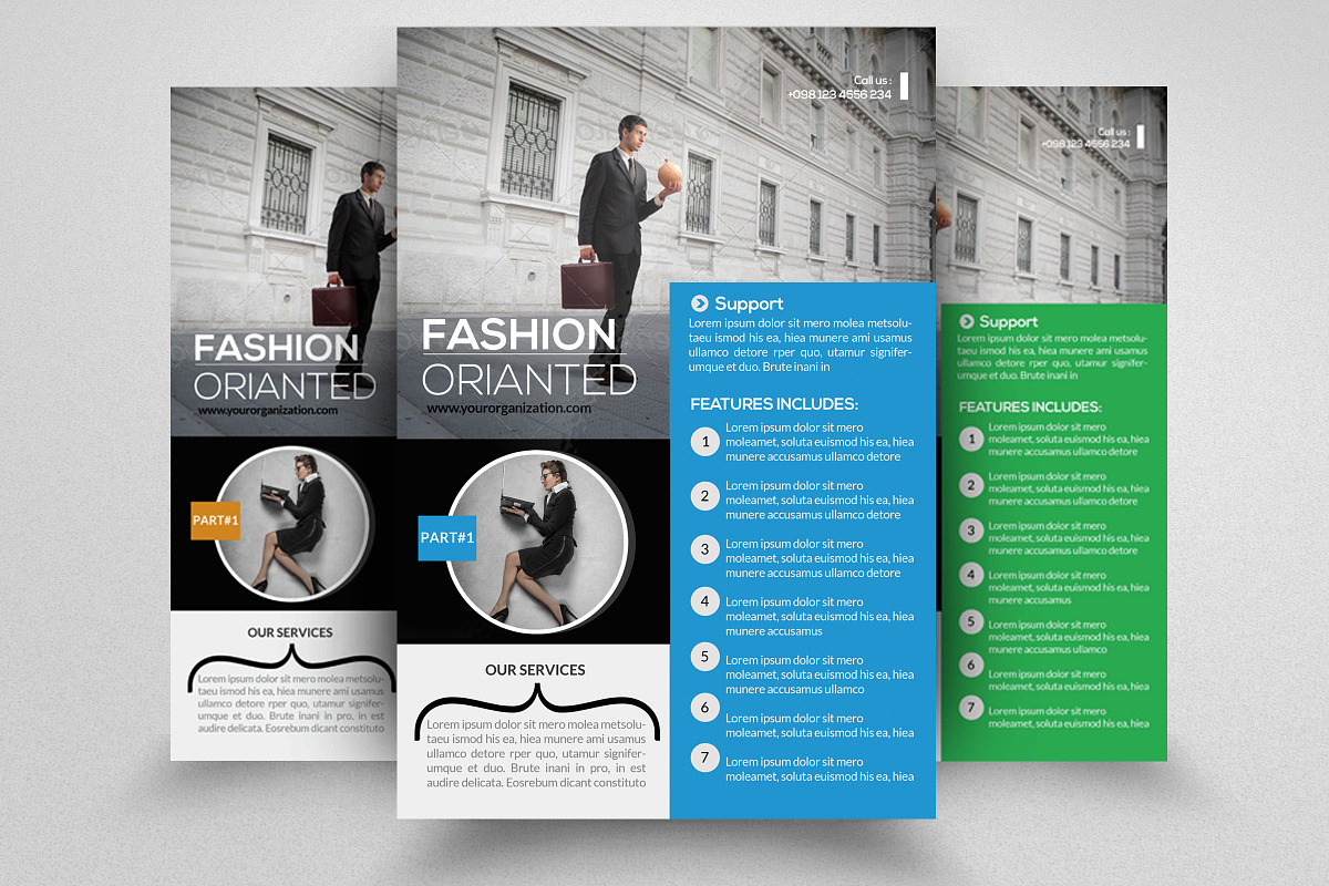 Business Technology Agency Flyer in Flyer Templates - product preview 8