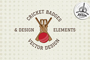 Cricket Badges & Extras