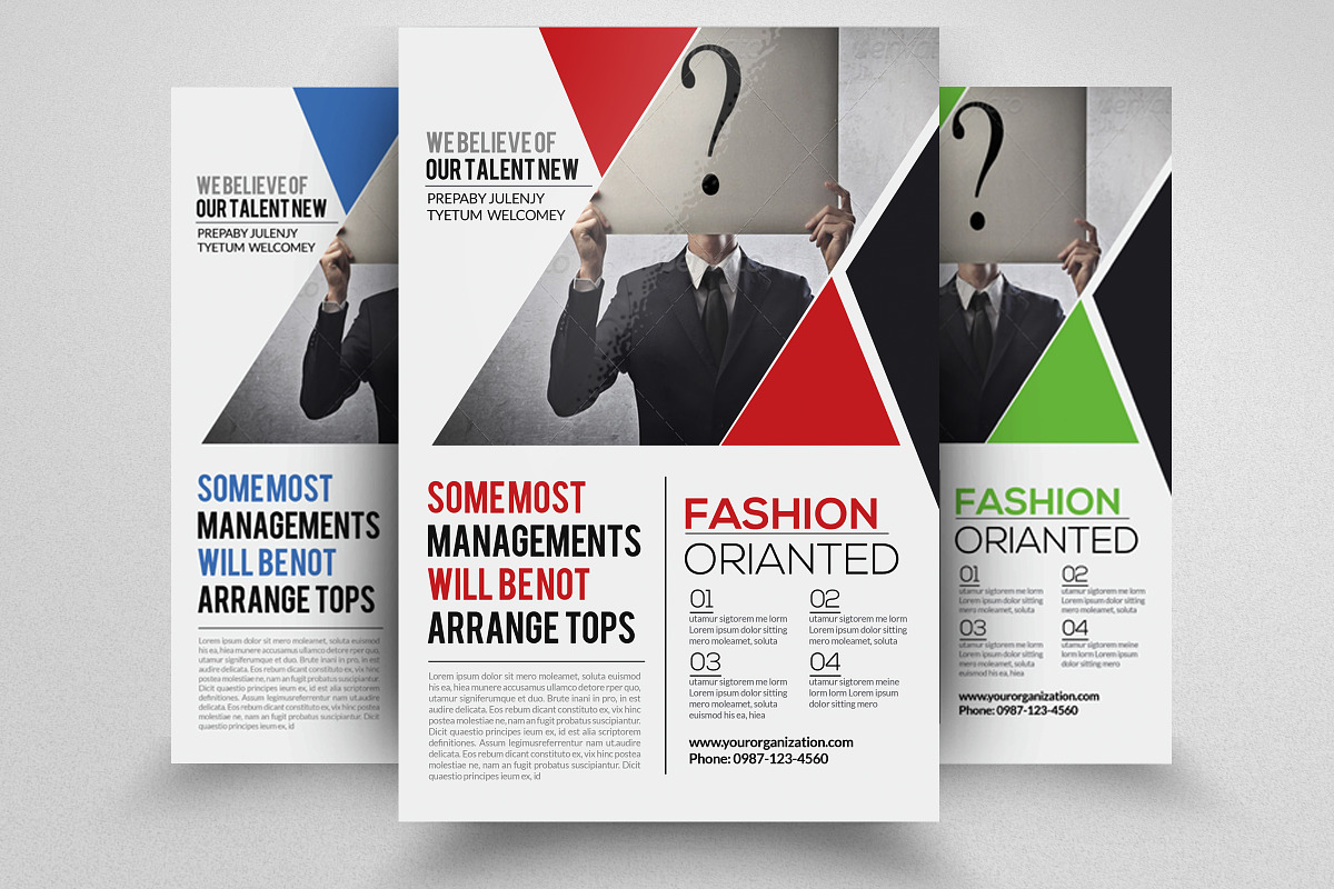Business Solution Agency Flyer in Flyer Templates - product preview 8
