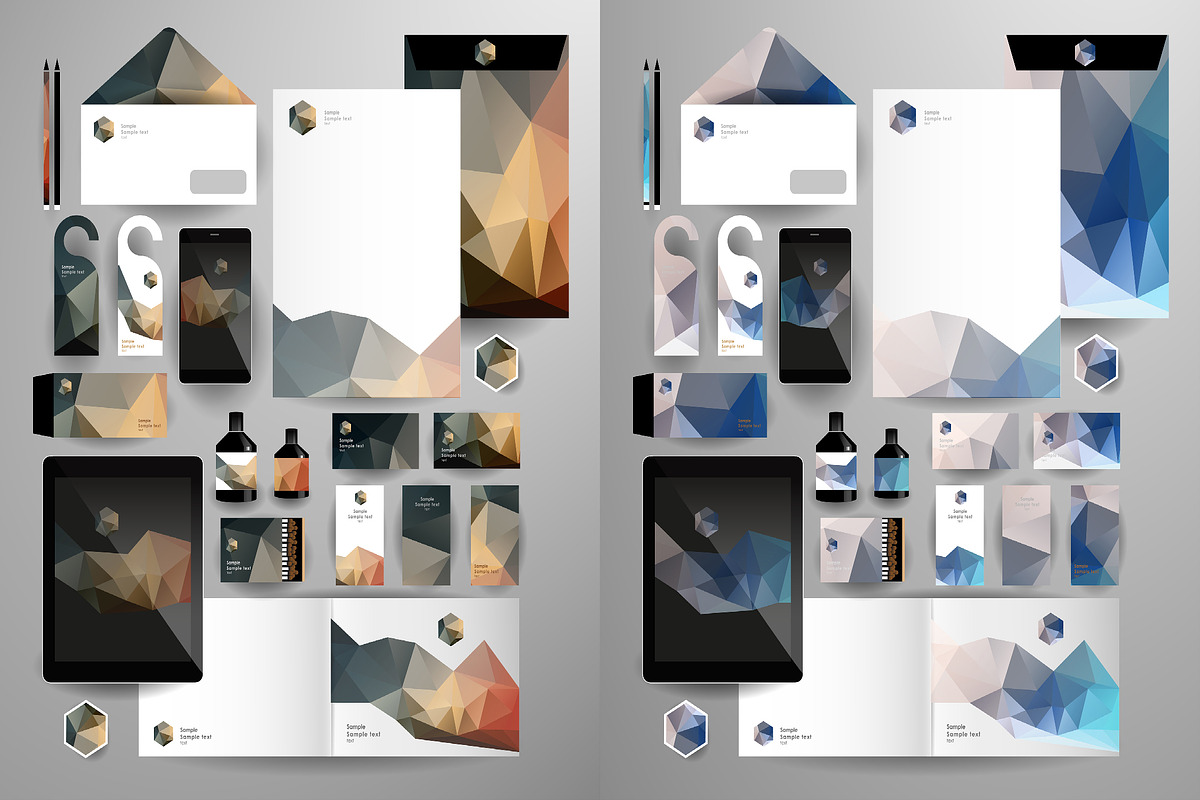 Corporate identity templates in Illustrations - product preview 8