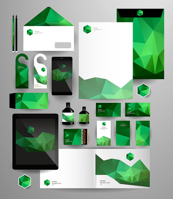Corporate identity templates in Illustrations - product preview 4
