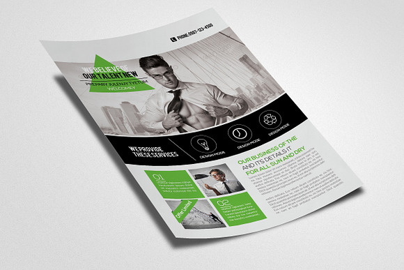 Multi Use Business Flyer Template in Flyer Templates - product preview 2