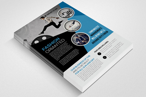 Corporate strategy Business Flyer in Flyer Templates - product preview 1