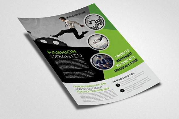 Corporate strategy Business Flyer in Flyer Templates - product preview 2