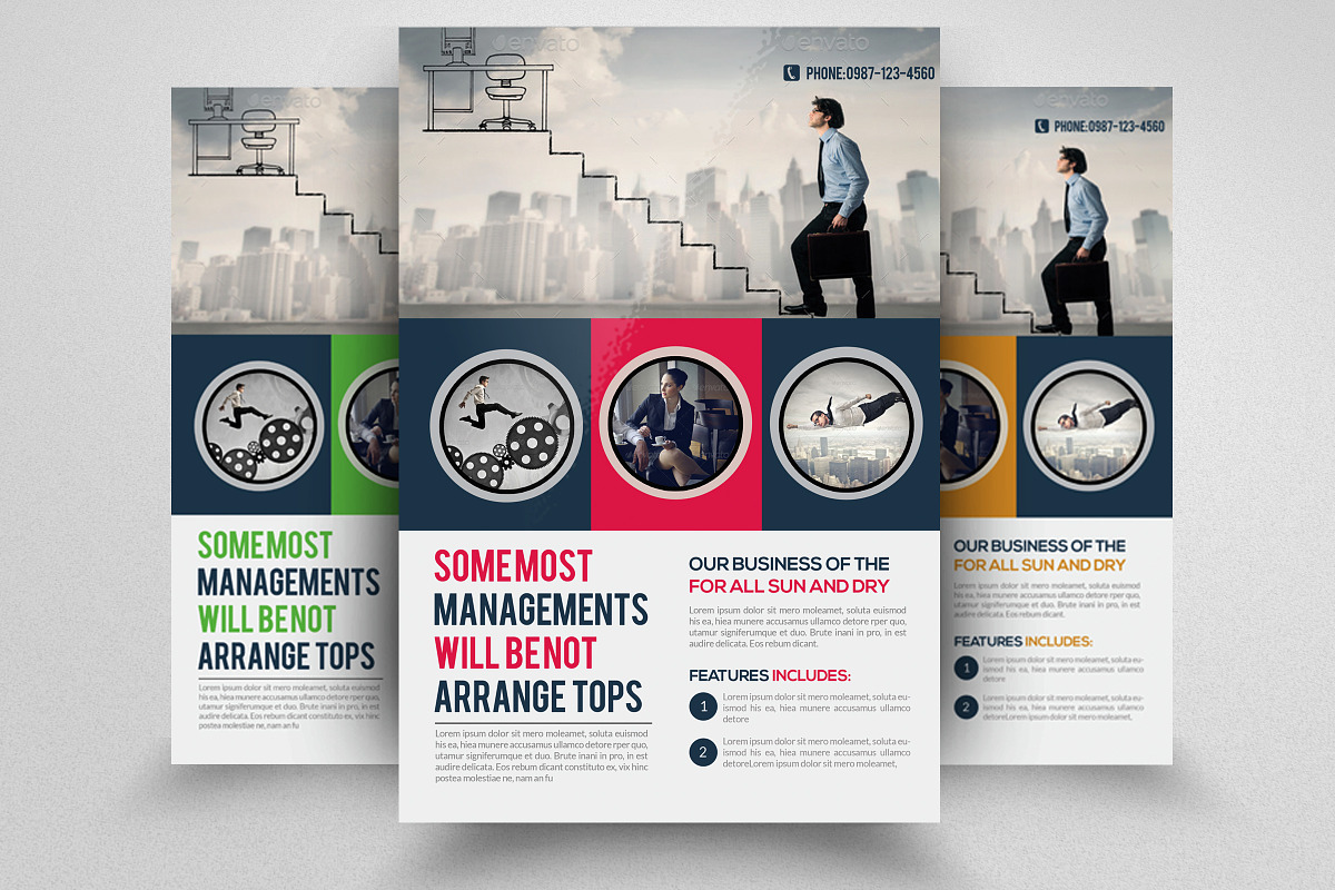 Business Empowerment Company Flyer in Flyer Templates - product preview 8
