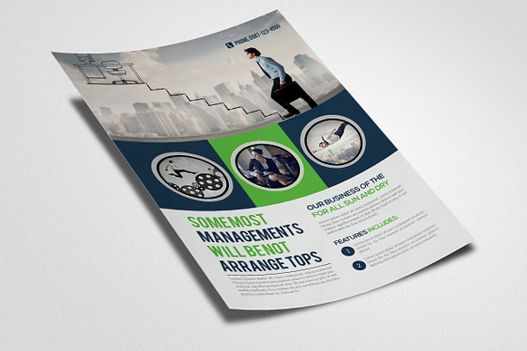 Business Empowerment Company Flyer in Flyer Templates - product preview 2