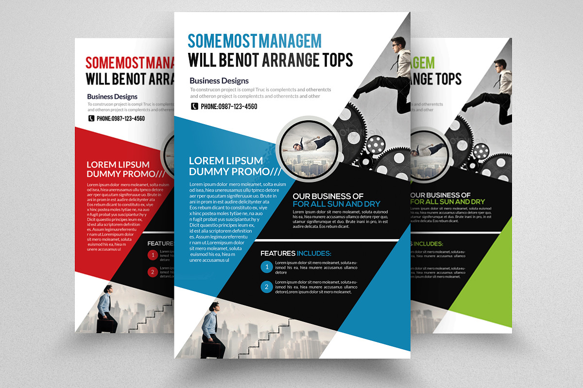 Marketing Strategy Business Flyer in Flyer Templates - product preview 8