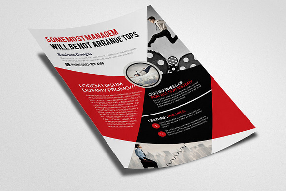 Marketing Strategy Business Flyer in Flyer Templates - product preview 2