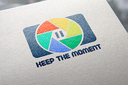 {-50%}Keep The Moment Logo Template
