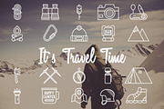 20 Mountain Adventure Icons / Logos
