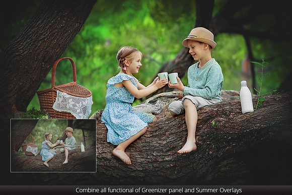 Greenizer & 100 Summer Overlays in Photoshop Plugins - product preview 12