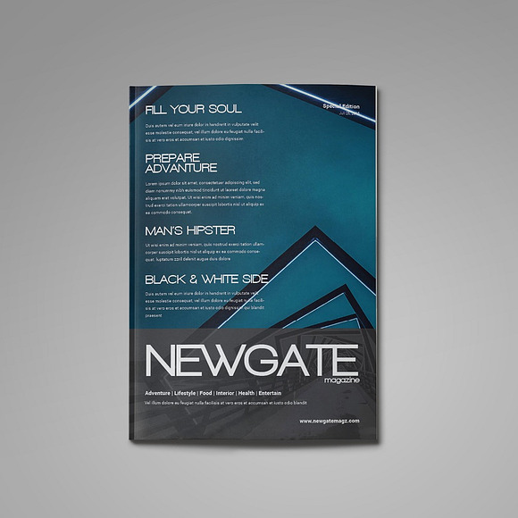 Newgate Magazine in Magazine Templates - product preview 1