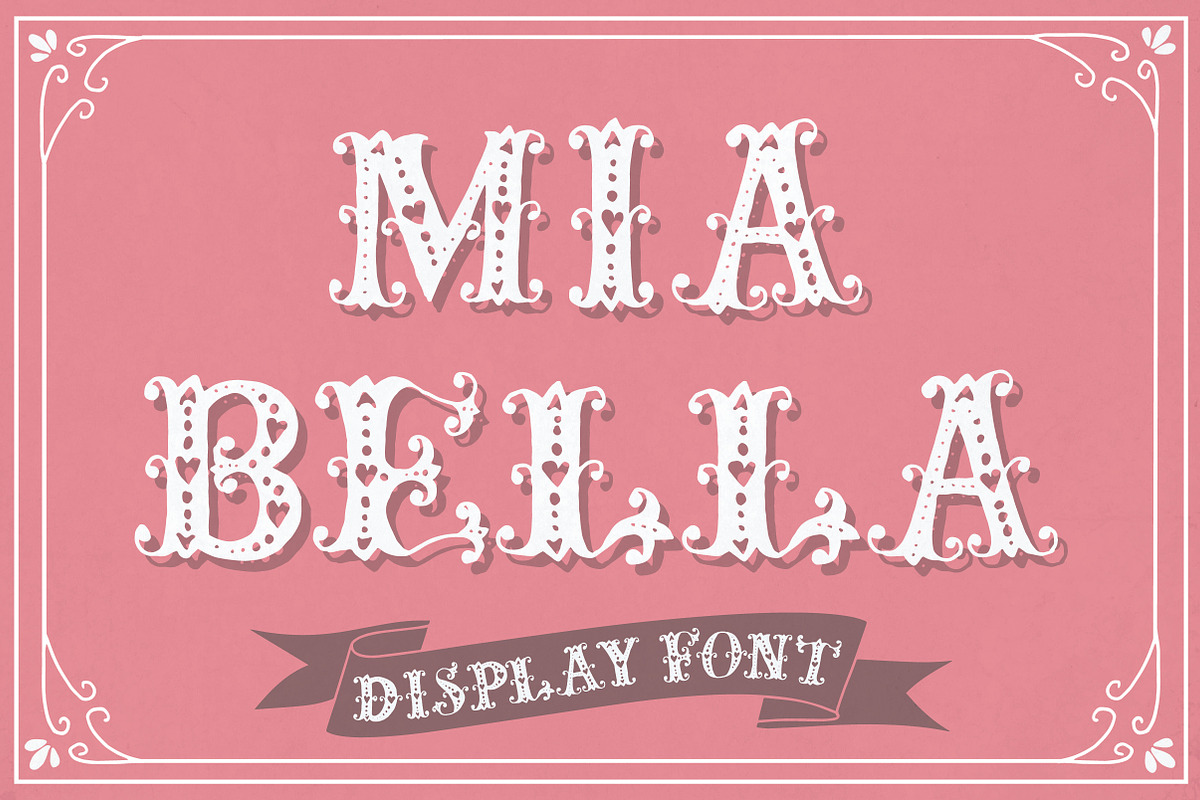 Mia Bella Font in Display Fonts - product preview 8