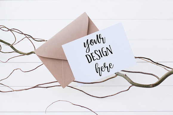 Willow PSD Stationery Bundle 50% OFF in Print Mockups - product preview 6