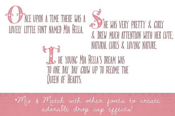 Mia Bella Font in Display Fonts - product preview 3