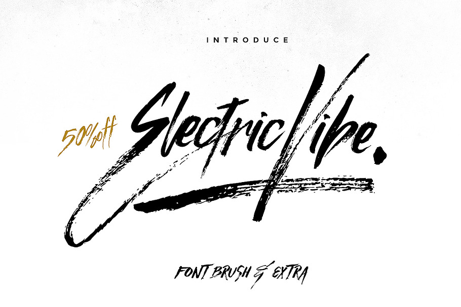 Electric Vibe in Display Fonts - product preview 8