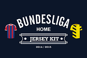 Bundesliga Home Jersey 2014