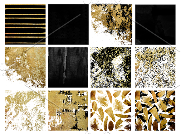 Gold + Black Patterns and Textures in Patterns - product preview 2