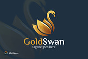 Gold Swan - Logo Template