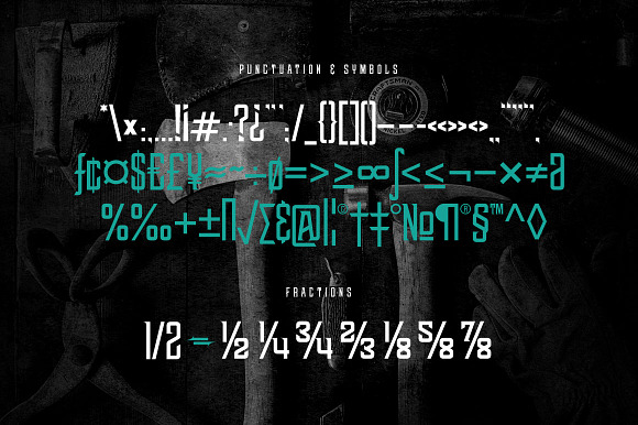 NWB Marvis Display Pro in Scary Fonts - product preview 9