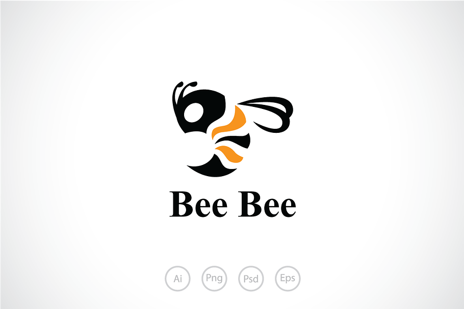 Bee Buzz Logo Template in Logo Templates - product preview 8